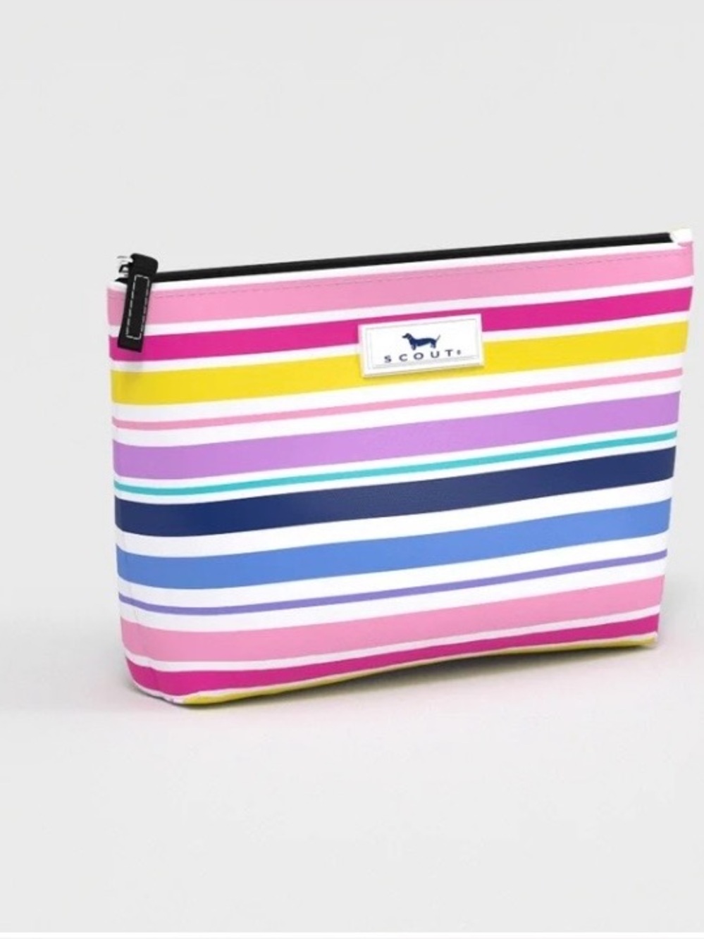 Scout Twiggy Pouch in Stripe a Pose
